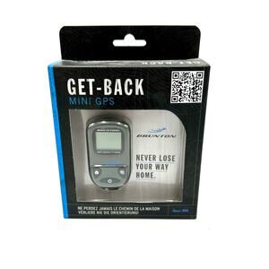 Brunton GetBack Mini GPS Get Back USB Keychain Emergency Hiking Outdoors